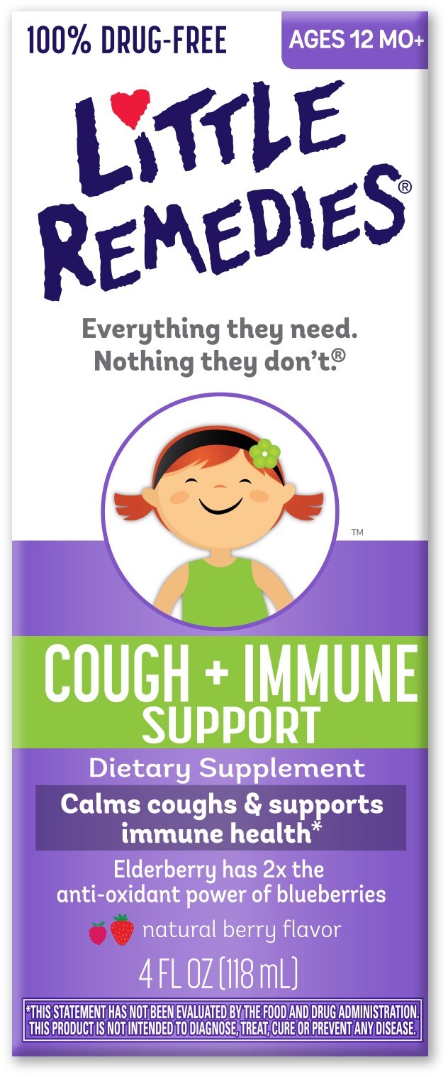 Little Remedies - Cough + Immune Support Dietary Supplement