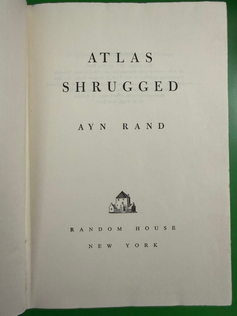Atlas Shrugged (Hardcover, 1st Edition)